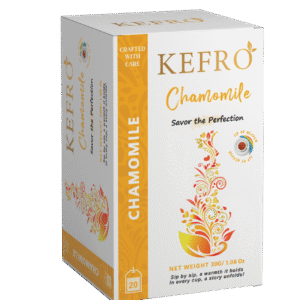 KEFRO Chamomile: A Soothing, Honey-Like Floral Tea