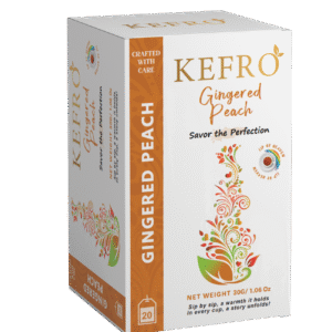 KEFRO Gingered Peach: A Zesty, Sweet Escape