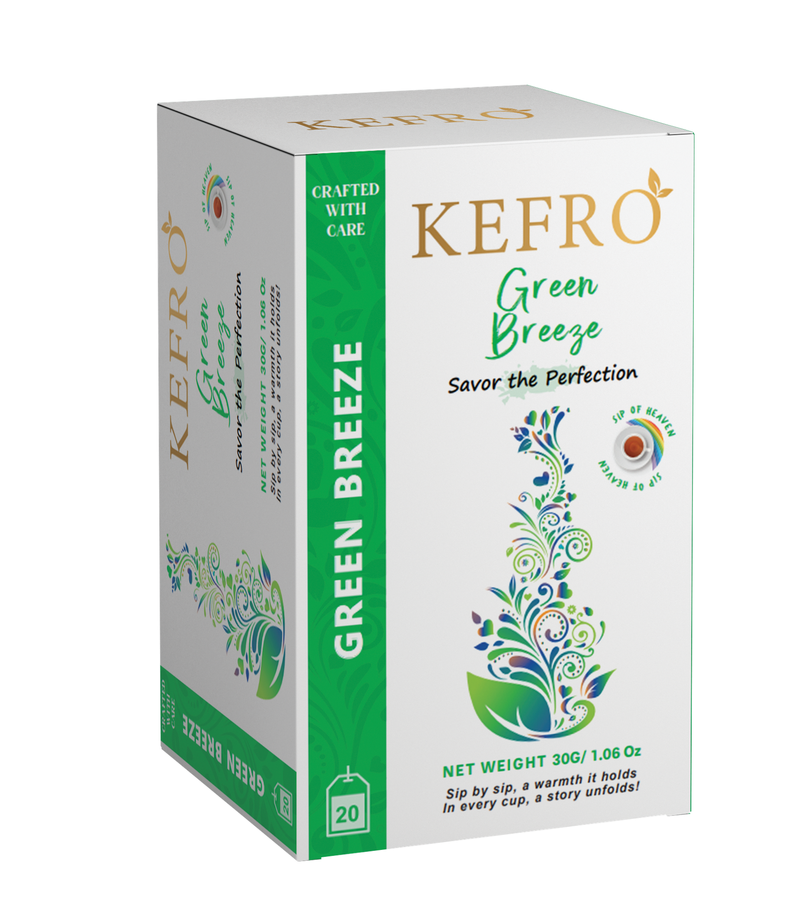 KEFRO Green Breeze: A Fresh, Smooth Green Tea