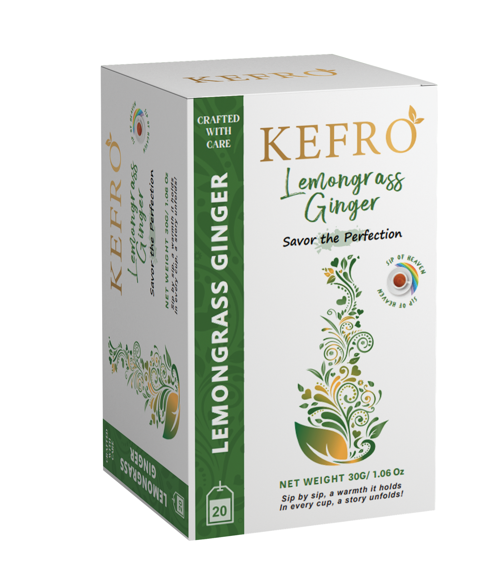 KEFRO Lemongrass Ginger: A Zesty & Revitalizing Infusion