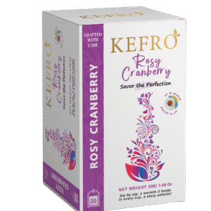 KEFRO Rosy Cranberry: A Tart and Floral Infusion