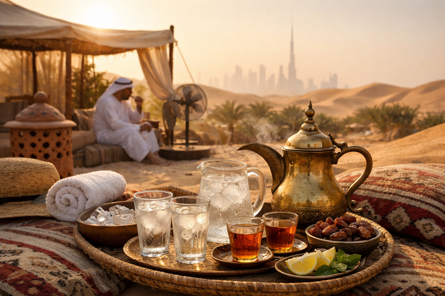 Tea, Hydration, and Heat: How Tea Supports Wellness in the UAE Climate