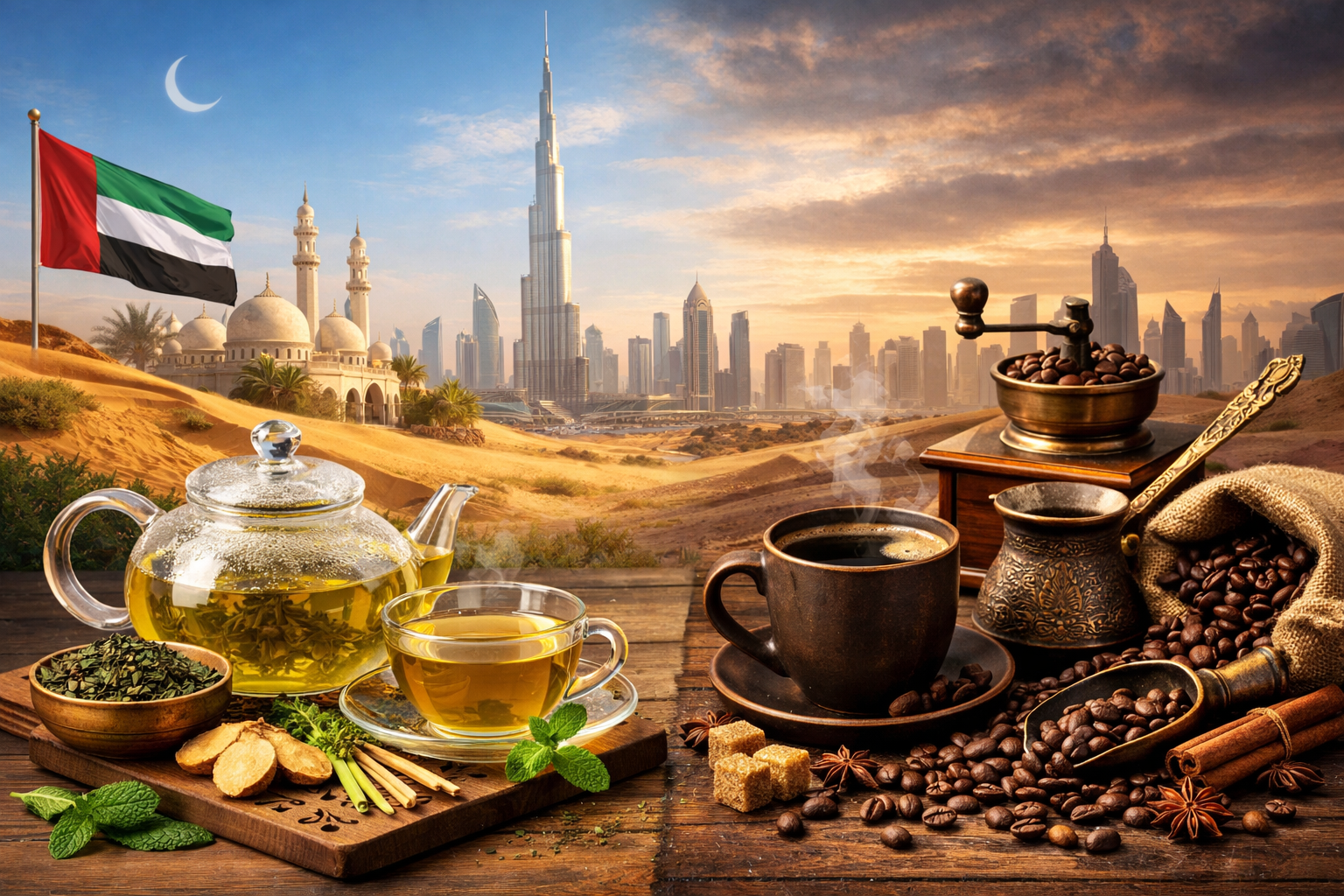 Tea vs Coffee in the UAE: Why Professionals Are Switching to Tea for Focus, Energy, and Wellness